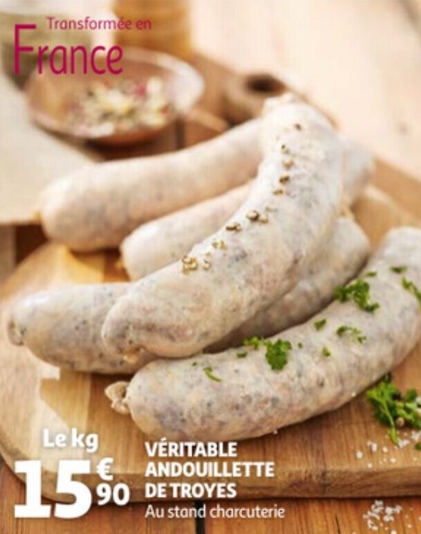 Veritable Andouillette De Troyes promotie bij Auchan