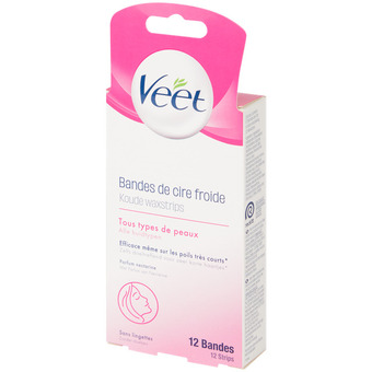 Action Veet koude gezichtswaxstrips aanbieding