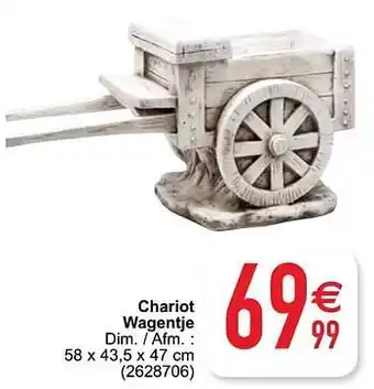 Chariot wagentje