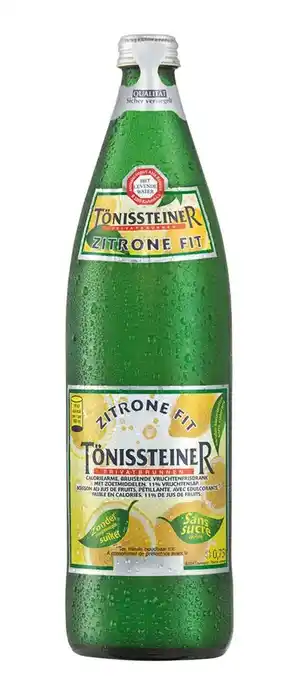 Prik en Tik Tönissteiner Citroen fles 75cl aanbieding