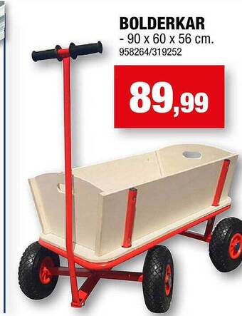 Hubo Bolderkar aanbieding