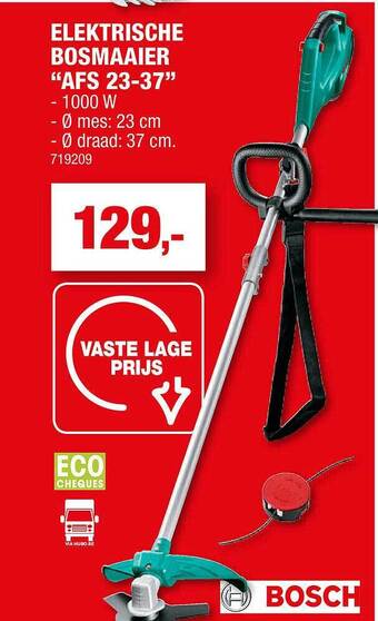 Hubo Elektrische Bosmaaier aanbieding