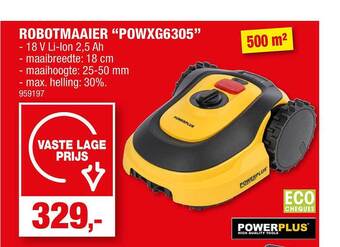 Hubo Robotmaaier aanbieding