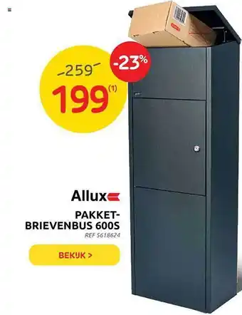 Brico Allux Pakket-brievenbus 600s aanbieding