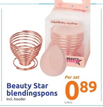 Action Beauty Star blendingspons aanbieding