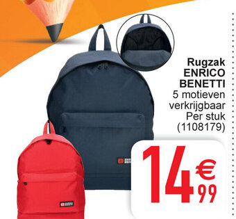 Cora Rugzak Enrico benetti aanbieding