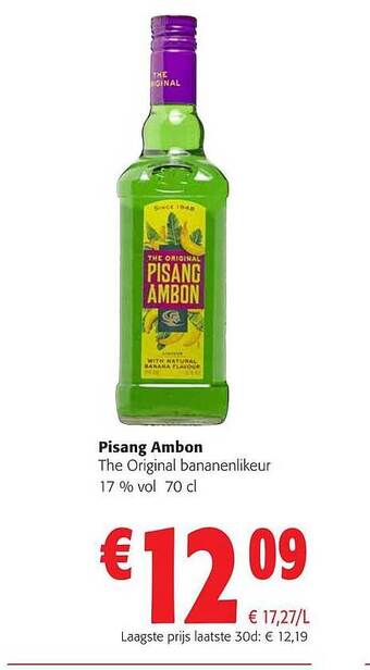 Pisang Ambon The Original Bananenlikeur 17% Vol