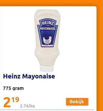 Action Heinz Mayonaise aanbieding