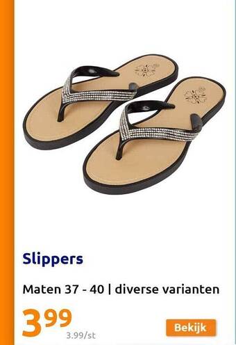 Action Slippers aanbieding