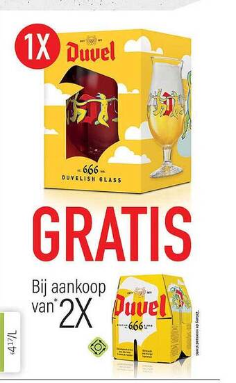 BelBev Duvel aanbieding