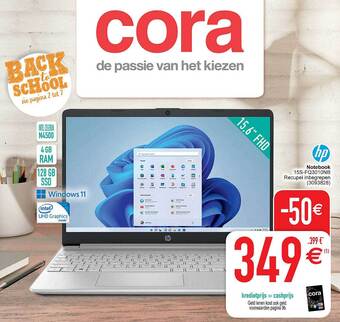 Cora Hp Notebook aanbieding