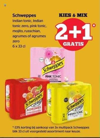 Spar Schweppes aanbieding