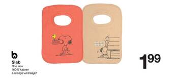 Zeeman Slab aanbieding