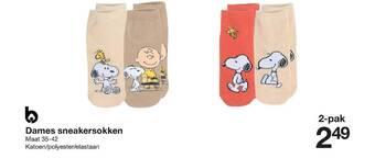 Zeeman Dames Sneakersokken aanbieding
