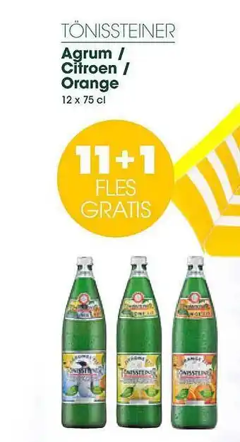 Prik en Tik Tönissteiner Agrum-citroen-orange aanbieding