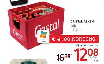 Spar Colruyt Cristal Alken aanbieding