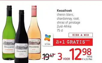 Kwaaihoek Chenin Blanc, Chardonnay, Rosé, Shiraz Of Pinotage Zuid-afrika