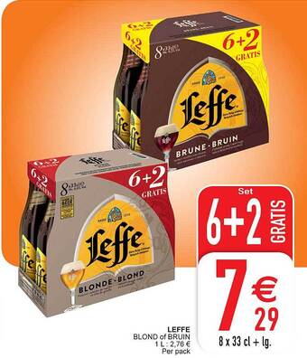 Cora Leffe Blond Of Bruin aanbieding