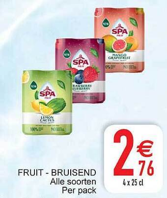 Cora Fruit - Bruisend aanbieding