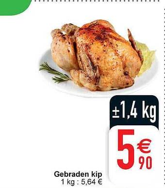 Cora Gebraden Kip aanbieding