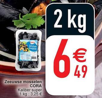 Cora Zeeuwse Mosselen Cora aanbieding