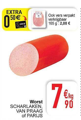Cora Worst aanbieding