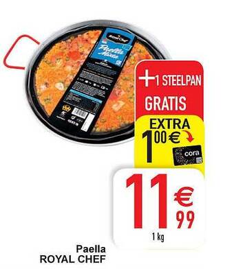 Cora Paella Royal Chef aanbieding