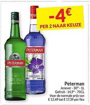 Intermarché Peterman aanbieding