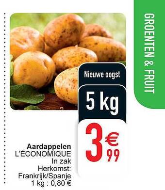 Cora Aardappelen aanbieding