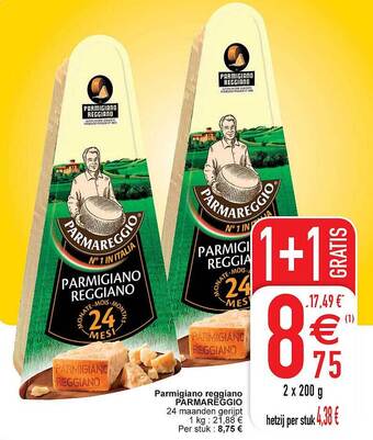 Cora Parmigiano Reggiano Parmareggio aanbieding
