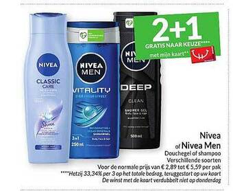Intermarché Nivea Of Nivea Men aanbieding