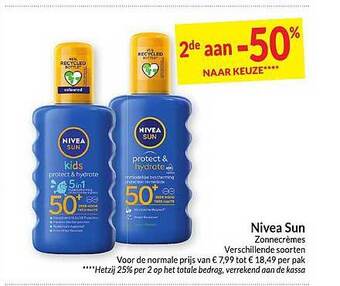 Intermarché Nivea Sun aanbieding