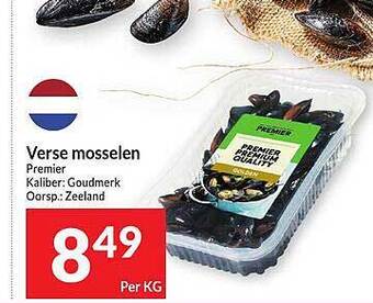 Intermarché Verse Mosselen aanbieding