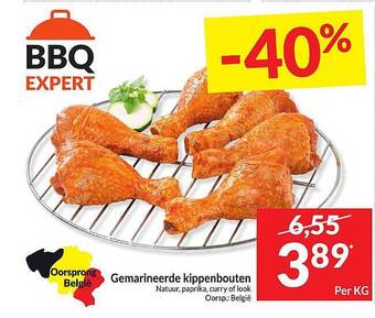 Intermarché Gemarineerde Kippenbouten aanbieding