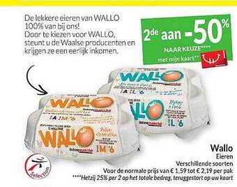 Intermarché Wallo Eieren aanbieding