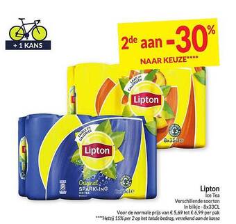 Intermarché Lipton aanbieding