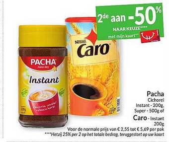 Intermarché Pacha Of Caro aanbieding