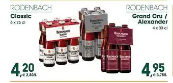 Prik en Tik Rodenbach Classic, Rodenbach Grand Cru-alexander aanbieding