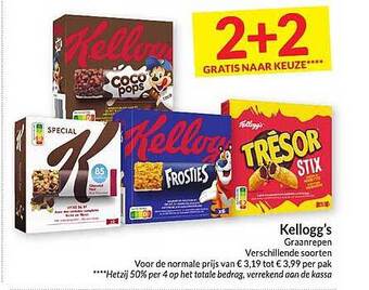 Intermarché Kellogg's aanbieding