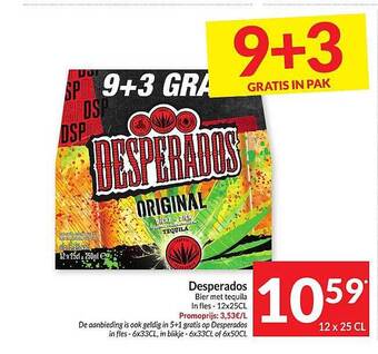 Intermarché Desperados aanbieding