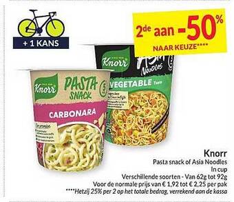 Intermarché Knorr aanbieding