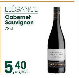 Prik en Tik élégance Cabernet Sauvignon aanbieding