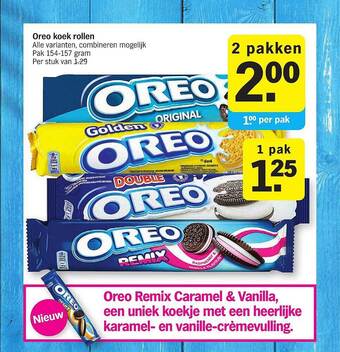 Albert Heijn Oreo Koek Rollen aanbieding