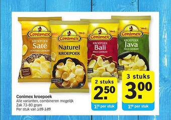 Albert Heijn Conimex Kroepoek aanbieding