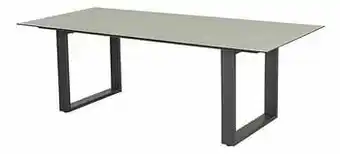 Dreamland Ocean tuintafel Ely Charcoal L 220 x B 100 cm aanbieding