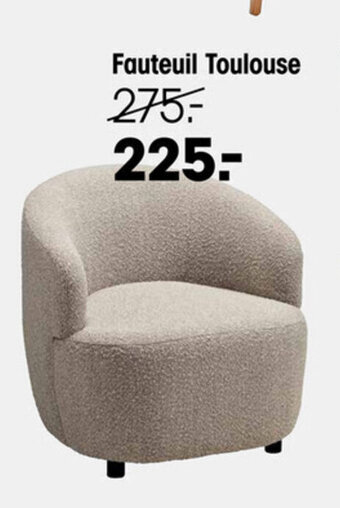 Kwantum Fauteuil Toulouse aanbieding