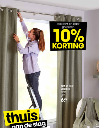 Kwantum Kant-en-klaar Gordijnen aanbieding