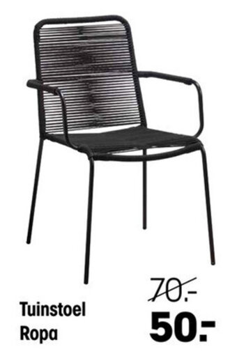 Kwantum Tuinstoel Ropa aanbieding