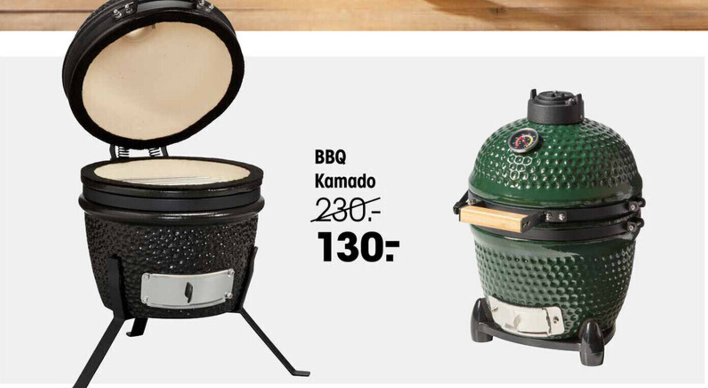 BBQ Kamado promotie bij Kwantum