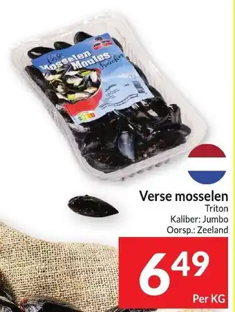Intermarché Triton Verse mosselen Jumbo aanbieding